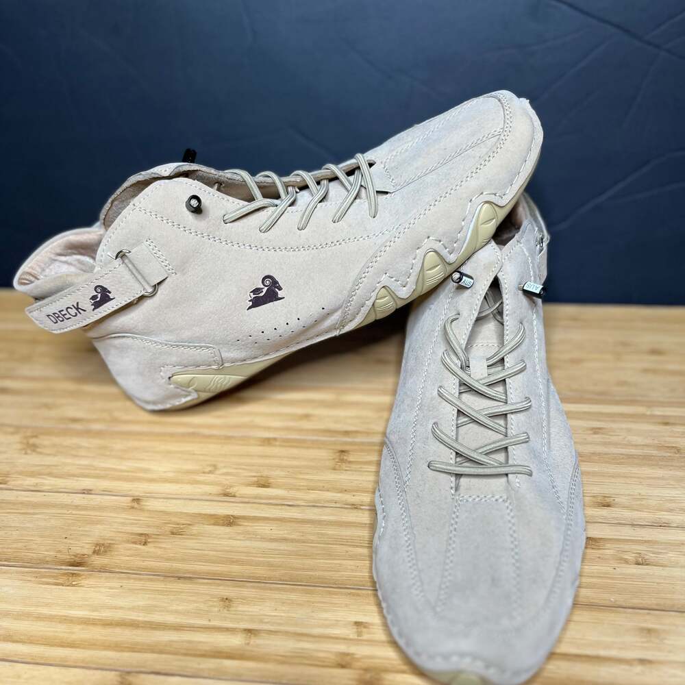 Men's Suede High Top Casual Loafers